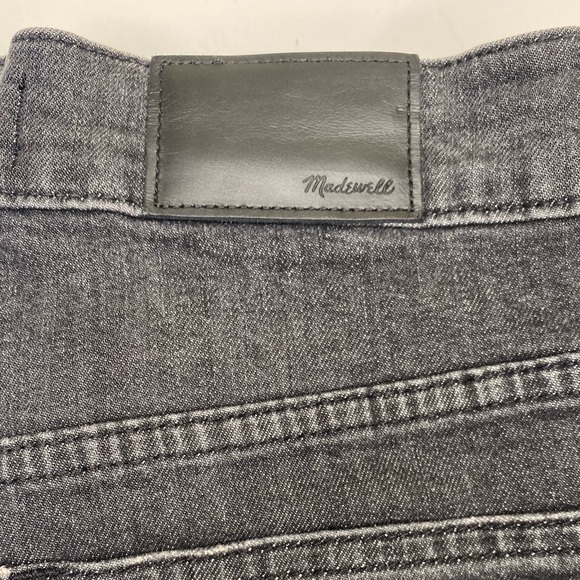 Madewell The Perfect Vintage Crop Jean in Washed Black Sz 28 EUC - Picture 6 of 8